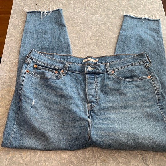 LEVI’S Wedgie Skinny Button Fly Jeans sz20W - Picture 3 of 3